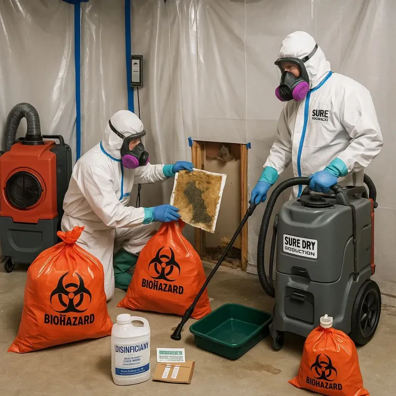 Contaminated Water Handling Protocols process in Richville, OH